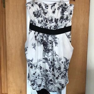 H&M White Short Dress